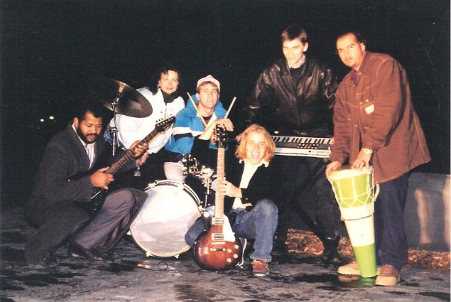 Dr. Nancy Mroczek with band.