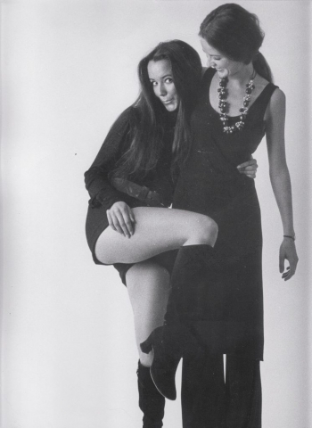 Dr. Nancy Mroczek with sister.